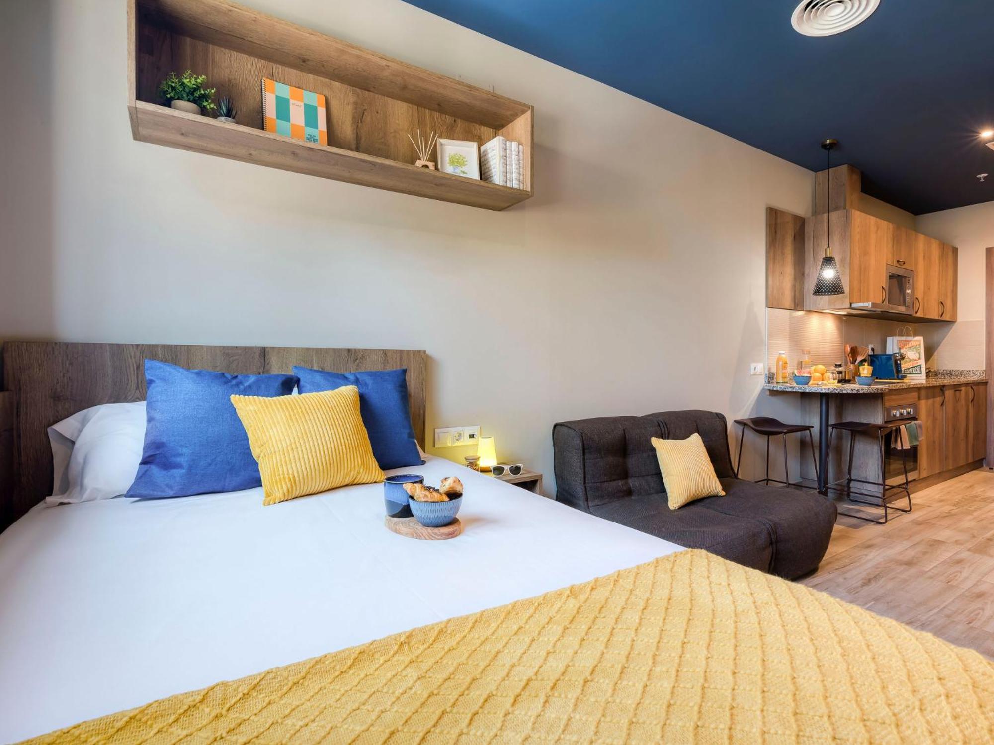 Livensa Living Studios Valencia Marina Real Hotel-Apartamento ภายนอก รูปภาพ