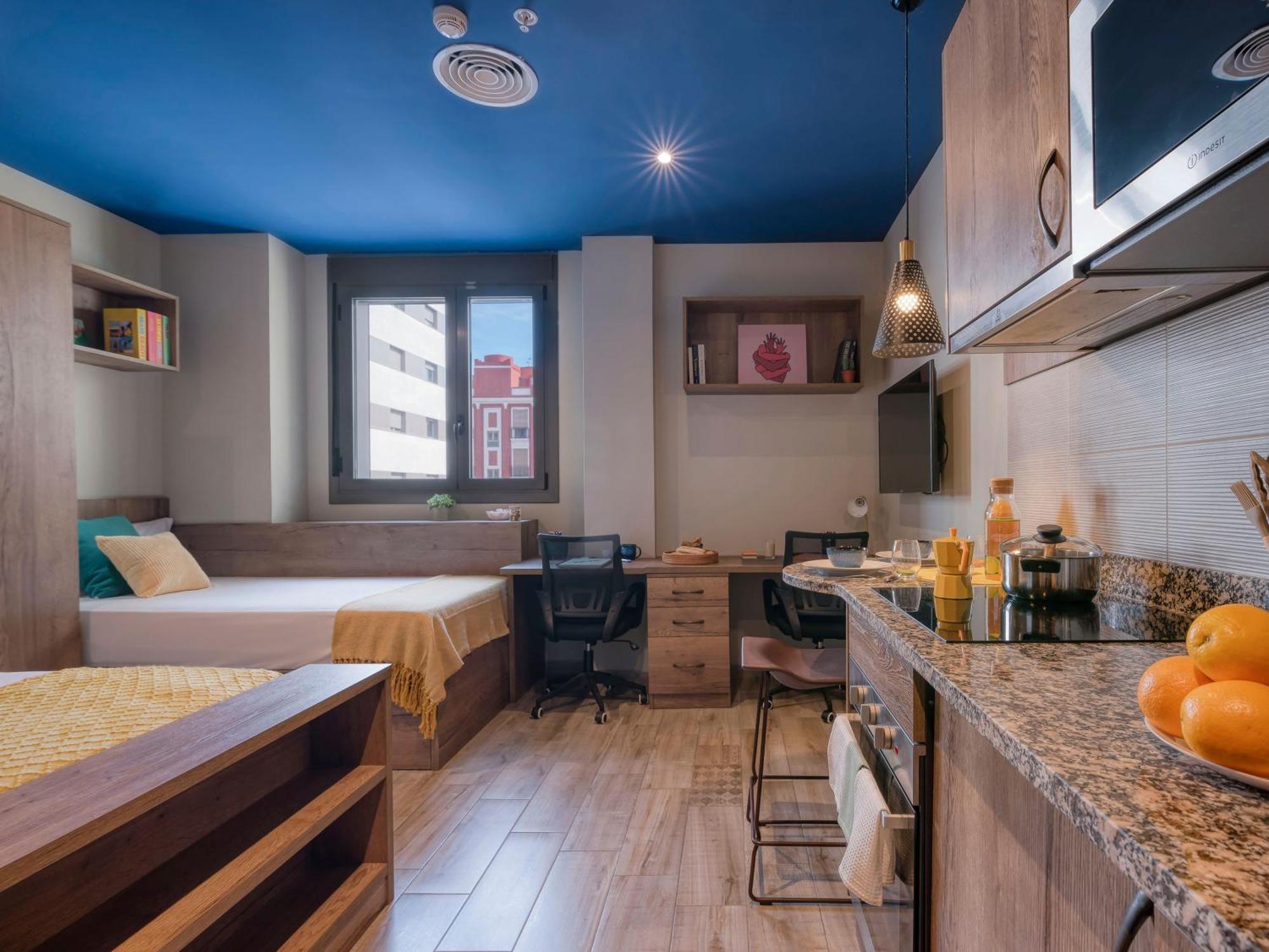 Livensa Living Studios Valencia Marina Real Hotel-Apartamento ภายนอก รูปภาพ